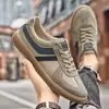 Zapatos Deportivos Estilo Retro Británico Comercio Electrónico Transfronterizo Zapatos de Entrenamiento Alemanes de Suela Plana Zapatos Casuales Forrest Gump Distribución Dropshipping Zapatos para Hombre