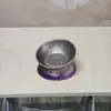 Comedero para mascotas electrochapado personalizado, comedero para gatos de color degradado, comedero para perros, comedero anti-derrame, bebedero para gatos, comedero anti-atragantamiento de alimentación lenta