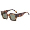 Gafas de sol cuadradas de montura grande de alta gama para exportación transfronteriza, moda para hombre, retro, europeas y americanas, gafas de sol para mujer de pata ancha ojo de gato