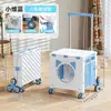 Carrito de compras de ocho ruedas personalizado por el fabricante para uso doméstico, plegable para compras y uso al aire libre, adecuado para recoger paquetes, venta al por mayor desde la fuente