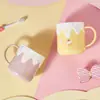 Vaso para enjuague bucal Hogar Niños Alto valor Taza para cepillo Dibujo animado lindo Vaso para enjuague bucal Niños y niñas un par de Tazas creativas para dientes