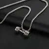 Nova tendência colar de aço titânio estilo coreano personalidade I ns hip hop colar para casais simples homens e mulheres pingente à vista atacado