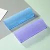 Estojo de óculos transparente de cor nova 2021 plástico óculos para miopia óculos de leitura portátil fábrica atacado fornecimento direto