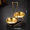 Estante para Cucharas de Acero Inoxidable Color Dorado para Uso Comercial en Hoteles y Restaurantes, Estante para Cucharas y Coladores de Hot Pot, Soporte para Cucharas de Hot Pot y Utensilios de Cocina