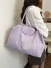 Bolso de mano informal de moda, gran capacidad, bolso de hombro de moda para mujer, bolso tipo cubo plisado versátil, comercio exterior transfronterizo