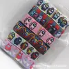 Cinta de Matanza del Lobo Espacial de 25 mm Accesorios Cinta para Empaque de Flores Rosa Material de Moño DIY 10 yardas/Rollo