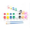 Tinta guache infantil 5ml 8 cores, kit para pintura em aquarela, ideal para jardim de infância, feita à mão, estilo faça você mesmo, grafite e pintura em aquarela.