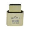 Placa de Vídeo HDMI Simula Monitor Virtual DP DVI Estúdio de Jogo Janela Múltipla Remota Carga Fantasma VGA Placa de Rede