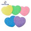 Esponja Limpiadora Facial de Pulpa de Madera y Algodón, Esponja Absorbente, Esponja Limpiadora Facial Biodegradable Comprimida de Pulpa de Madera y Algodón Multicolor al por Mayor