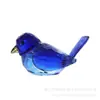 Adornos de Cristal de Pájaros Coloridos Simples, Regalos Creativos de Manualidades, Decoración de Escritorio para el Hogar, Accesorios de Simulación, Suministro Transfronterizo