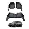 Adecuado para Toyota 2016-2023 C-Hr Chr Yize Alfombrillas de Piso para Coche, Alfombrillas de Piso TPE Impermeables de Cobertura Total para Umbral