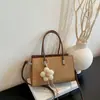 Bolso de Mano de Alta Gama Estilo Coreano para Mujer 2026 Nuevo Otoño Gran Capacidad para Viajar al Trabajo Bolso de Hombro Único Bolso Cruzado Versátil Tipo Cubo