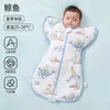Algodón de Bambú Transpirable ModeloJingqi Saco de Dormir Antireflejos para Bebé Recién Nacido Saco de Dormir Delgado de Verano Antipatadas