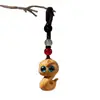 Llavero Colgante Zodiaco Serpiente Doce Animales con Incienso de Sándalo, Adorno de Llave de la Paz, Colgante Creativo para Cadena de Teléfono para Hombres y Mujeres