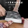 Venda direta Yangjiang especial de cozinha faca de cozinha aço inoxidável faca de cozinha doméstica forjamento faca de cortar carne barraca correndo rios e lagos