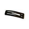 Horquilla cuadrada esmerilada para mujer verano flequillo clip lateral clip bb adorno para la cabeza horquilla parte trasera de la cabeza cabello suelto artefacto para finalizar