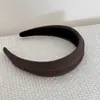 Diadema Retro Coreana Estilo Hong Kong Cóncava y Convexa de Ala Ancha para Niñas 2025 Nueva Diadema de Corona Alta Versátil para Mostrar el Rostro Diadema Pequeña