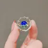 Broche Antiexposição Laço de Fita High-End Luxo Versátil Alfinete Simples Acessório Antiexposição para Terno
