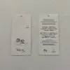 Nueva Etiqueta Multifuncional de Lyocell, un Accesorio de Camisa de Manga Corta de Verano, Tarjeta de Ropa en Stock Artículo Caliente