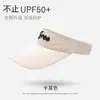 Sombrero de sol y protector solar estilo coreano para hombre, gorra vacía para exteriores, sombrero de sol para deportes al aire libre, ala ancha, protector solar, transpirable, sombrero de sol versátil