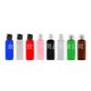 Botella Cuadrada Blanca 50ML Tapa Flip-top Mariposa Sub-botella Lavado y Cuidado Botella Hidrosol Botella Desinfectante de Manos 50ML Botella Desmaquillante