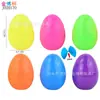 Huevos de Pascua Transfronterizos Juguete Infantil Lotería Gashapon DIY Abrir Huevos de Dinosaurio Múltiples Tamaños Huevos de Plástico
