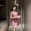 Zuijiao Tallas Grandes Lencería Sexy Dulce y Linda Nuevo Estilo Disfraz de Cocinera y Doncella Delantal de Puro Deseo Uniforme Sexy