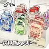 Lindos y creativos clips pequeños de acrílico para bebidas, adecuados para organizar agendas, documentos de estudio y exámenes, así como para sellar bolsas