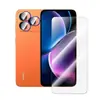 Adecuado para protector de pantalla de vidrio templado ZTE Nubia A57, A77 pantalla completa anti-miradas indiscretas, vidrio galvanizado de alta definición con puntos tipo diamante y película para lente ojo de águila