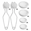 Crisol de Fusión de Cuarzo, Crisol, Juego de Pinzas, Fusión de Plata, Fundición de Lingotes, Crisol de Ladrillo de Panal, Pinzas, Abrazadera, Accesorios para Horno de Fusión de Oro, Herramientas de Orfebre