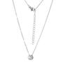 Directo de fábrica en stock al por mayor piedra de cumpleaños 12 de acero inoxidable cuentas de agujero pequeño accesorios de joyería DIY collar