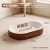 Tabla rascadora para gatos y nido para gatos, autoentretenimiento, hecho de papel corrugado blanco duradero, resistente a los arañazos, no se desprende fácilmente, de doble cara, suministros para mascotas