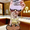 Concha de Agua Oro Puro 999 Estilo Celebridad de Internet Princesa Por Favor Trae Riqueza Año del Zodiaco Pegaso Colgante para Bolso Llavero Artículo Caliente de Transmisión en Vivo