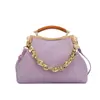 Bolsa de Cena Transfronteriza, Bolso Popular de Axila Texturizado, Bolso de Cadena de Moda, Nuevo Bolso de Pinza 2025, Bolso Bandolera de un Solo Hombro