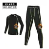 Mallas Deportivas Transfronterizas con Forro de Felpa para Hombre, Ropa de Secado Rápido para Correr por la Mañana en el Gimnasio, Conjunto de Traje Deportivo de Running de Alta Elasticidad
