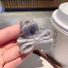 Estilo Novo Outono e Inverno Strass Pérola Lã Pequeno Grampo de Cabelo Simples e Versátil Pequeno Grampo de Cabelo Grampo de Cabelo
