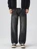 Maple House Roupa Masculina / Jeans Masculino Coleção Primavera 2026, Calça Larga de Pernas Retas American High Street