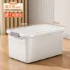 Caja de Almacenamiento con Tapa, a Prueba de Polvo, Libre de Formaldehído, Capacidad Extra Grande, No se Rompe Fácilmente, Caja de Almacenamiento, Ropa de Cama, Almohada, Caja Organizadora para Dormitorio