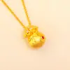 Mismo Estilo que Little Red Book Oro Arena Punto Diamante Artesanía Cepillada Bolsa de la Suerte Pequeña Collar Estilo Chino para Mujer Lujo Ligero Colgante Bolsa de Dinero Venta al por Mayor
