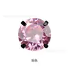 Nuevo Stud Negro Curvo con Labio de Aleación de Titanio F136 de Binks con Circonita Brillante, Arete, Joyería para Stud de Nariz