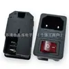 Ac-01 Producto Certificado Clase II CCC Socket Tres en Uno Tipo Tarjeta 2 Pines Todo Cobre Fusible Único con Luz Sin Cable a Tierra
