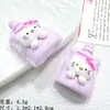 Accesorios de Resina de Dibujos Animados Gato con Lazo Botella de Gelatina Pegamento de Crema para Manualidades Funda Casera para Teléfono Móvil Colgante de Pasador Almacenamiento