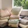 Colcha Coreana de Algodón Puro de Diez Capas para Todas las Estaciones sin Funda, Colcha Lavable a Máquina para Primavera y Otoño, Suave y Amigable con la Piel para Dormir Desnudo, Colcha de Gasa de Algodón para Invierno