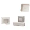 Fabricante de caixas de embalagem personalizadas, oferecendo caixas de papelão branco com impressão colorida para caixas de presente. Apoiamos a produção de amostras com base nos seus designs e especificações para a embalagem externa do produto.