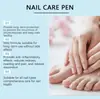Ximonth Pluma para el Cuidado de las Uñas Cuidado Suave Limpieza Hidratación Brillo para Uñas Pluma Portátil para el Cuidado Diario