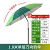 Atacado de fábrica Dai Weiying guarda-chuva de pesca ao ar livre 2,4 metros 2,2 metros universal à prova de chuva sol dobrável guarda-chuva guarda-chuva de pesca de mesa guarda-chuva