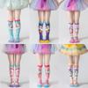 Calcetines Nuevos Transfronterizos para Niñas de Media Pantorrilla con Colores Contrastantes y Elegantes Calcetines de Unicornio para Niñas Calcetines de Pantorrilla de Dibujos Animados Amazon Lote