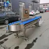 Máquina clasificadora por peso pescado camarón pepino de mar abulón máquina clasificadora por tamaño cítricos naranja Manzana pesaje máquina clasificadora de frutas de varios niveles