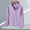Ropa de Protección Solar U+ Verano para Mujer Protección UV Sensación de Hielo Ligera Transpirable Protección Solar para la Piel Chaqueta para Hombre Al por Mayor Exterior