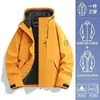 Conjunto de Jaqueta de Inverno Impermeável 3 em 1 para Homens e Mulheres 2026 com Forro de Penas Peça Dupla Atacado